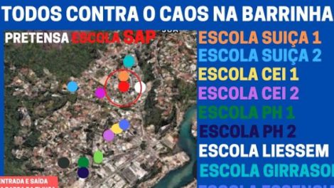 Moradores amigos e Associações de Moradores se mobilizam em defesa da Barrinha