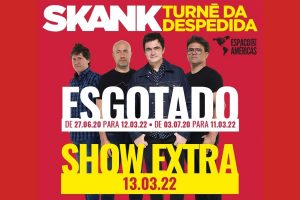 Skank está de volta com a "Turnê de Despedida", se apresentando no Espaço das Américas em São Paulo