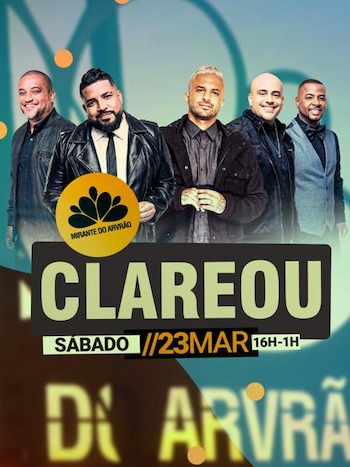 CLAREOU NO MIRANTE DO ARVRÃO