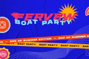 FERVEW BOAT PARTY - END OF SUMMER EDITION na MARINA DA GLÓRIA - RJ