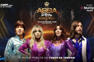 Abba The History – Voyage Concert no TEATRO MULTIPLAN