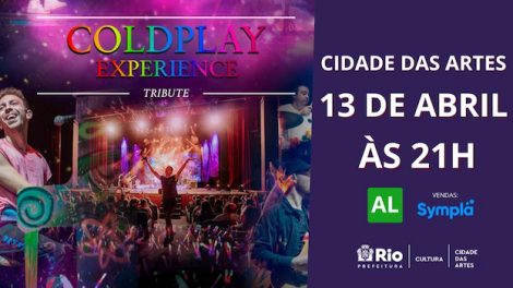 COLDPLAY EXPERIENCE TRIBUTE na Cidade das Artes