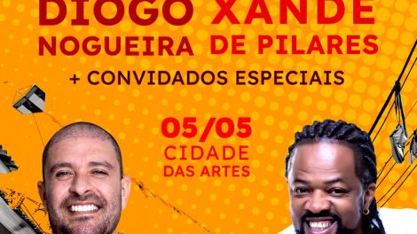 Clube do Samba celebra 45 anos de movimento com shows de Diogo Nogueira e Xande de Pilares na Cidade das Artes