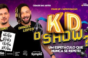 DANIEL LOPES E KWESNY (KD O SHOW?!) na Cidade das Artes