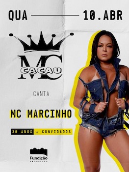 MC CACAU CANTA MC MARCINHO - 30 ANOS NA FUNDIÇÃO PROGRESSO