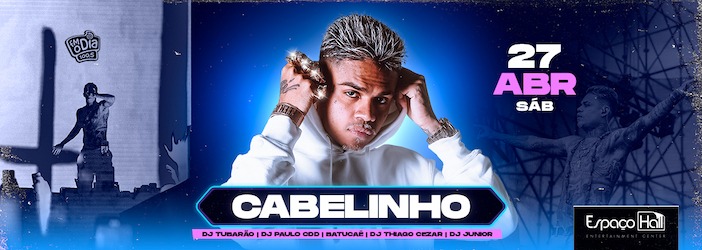 MC Cabelinho no ESPAÇO HALL - RJ