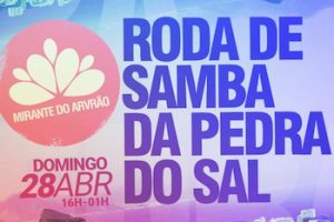 RODA DE SAMBA DA PEDRA DO SAL NO MIRANTE DO ARVRÃO