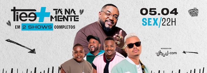 Tiee e Tá na Mente na VIA MUSIC HALL