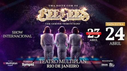 Uma Noite Com Bee Gees no TEATRO MULTIPLAN
