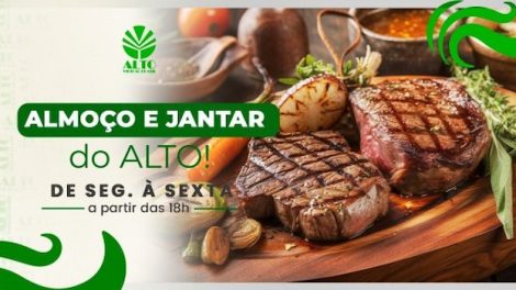 ALMOÇO E JANTAR NO ALTO VIDIGAL BRASIL