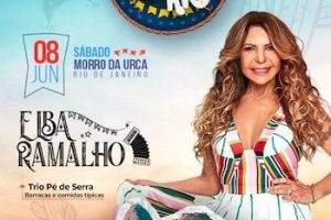 ARRAIA DO RIO COM ELBA RAMALHO AO VIVO NO MORRO DA URCA - RJ