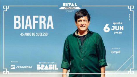 BIAFRA – 45 ANOS DE SUCESSO NO TEATRO RIVAL PETROBRAS