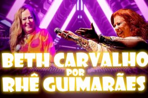 Beth Carvalho por Rhê Guimarães no Teatro Brigitte Blair