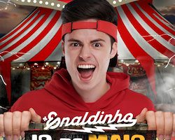 Enaldinho em O mistério do Circo NO TEATRO QUALISTAGE