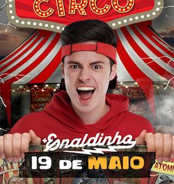 Enaldinho em O mistério do Circo NO TEATRO QUALISTAGE