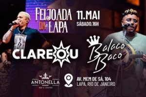 Feijoada da Lapa com Clareou + Balacobaco na Antonella