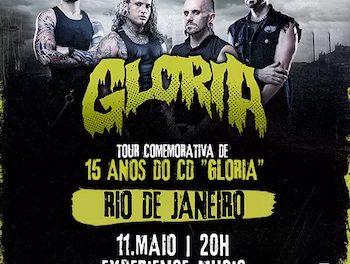 Gloria no Rio de Janeiro no ROCK EXPERIENCE RJ