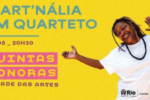 MART'NÁLIA EM QUARTETO na Cidade das Artes
