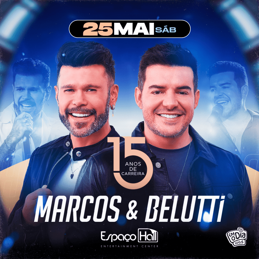 Marcos e Belutti no ESPAÇO HALL - RJ