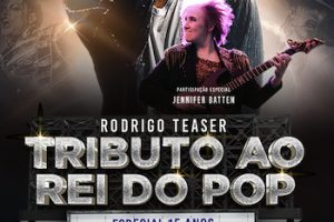 Rodrigo Teaser apresenta Tributo Ao Rei do Pop no TEATRO QUALISTAGE