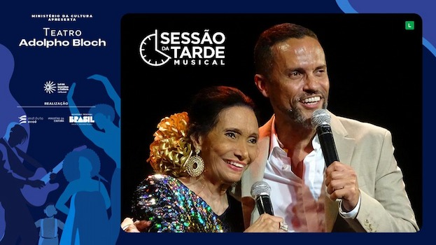 SESSÃO DA TARDE MUSICAL - ENCONTRO DE GERAÇÕES COM ELLEN DE LIMA E RODRIGO ALMEIDA NO TEATRO ADOLPHO BLOCH