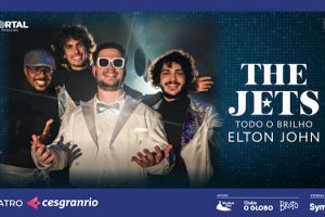 THE JETS - TODO O BRIHLO DE ELTON JOHN no Teatro Cesgranrio