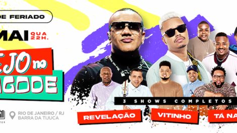 Te Vejo no Pagode - Vitinho, Tá na Mente e Revelação no ESPAÇO HALL - RJ