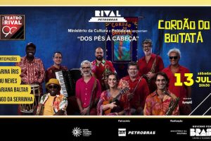 CORDÃO DO BOITATÁ NO SHOW “DOS PÉS À CABEÇA” NO TEATRO RIVAL PETROBRAS