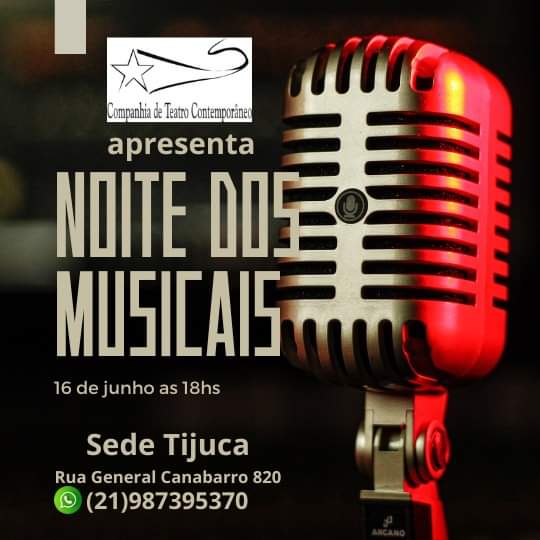 NOITE DOS MUSICAIS 16 DE JUNHO