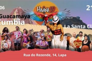 Noches Del Fuego com: LA GUACAMAYA CUMBIA & LA SANTA CLAVE no Havana