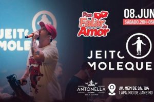 Pra Falar de Amor com Jeito Moleque na Antonella
