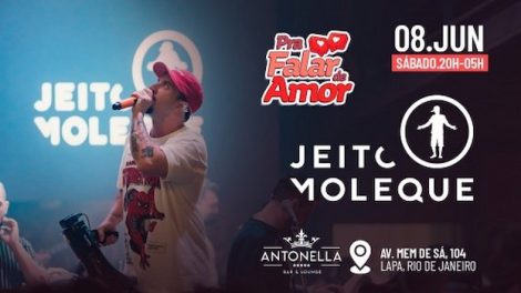 Pra Falar de Amor com Jeito Moleque na Antonella