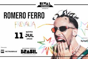 ROMERO FERRO EM “FREVÁLIA” NO TEATRO RIVAL PETROBRAS