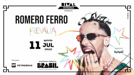 ROMERO FERRO EM “FREVÁLIA” NO TEATRO RIVAL PETROBRAS