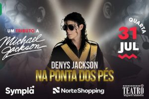 "DENYS JACKSON" NA PONTA DOS PÉS NO TEATRO MIGUEL FALABELLA