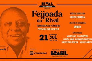 FEIJOADA DO RIVAL EM HOMENAGEM A LUIZ CARLOS DA VILA NO TEATRO RIVAL PETROBRAS