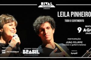 LEILA PINHEIRO EM “TODO O SENTIMENTO” NO TEATRO RIVAL PETROBRAS
