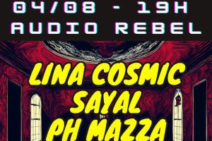 LINA COSMIC + SAYAL + PH MAZZA no Áudio Rebel