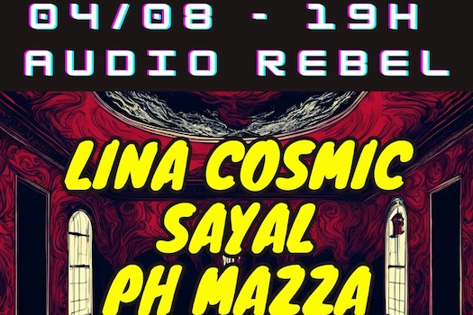 LINA COSMIC + SAYAL + PH MAZZA no Áudio Rebel