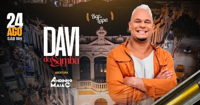 DAVI DO SAMBA NO BAR DA LAPA