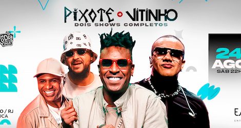 Grupo Pixote e Vitinho no ESPAÇO HALL - RJ