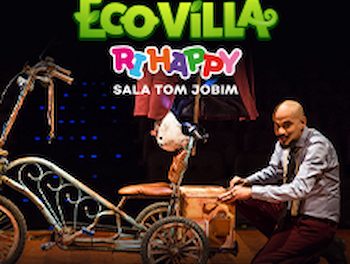 JUVENAL, PITA E O VELOCÍPEDE NA CASA ECOVILLA