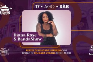 SAMBA & FEIJOADA COM DIANA ROSE & BANDASHOW NO RIO SCENARIUM