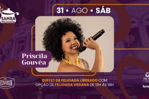SAMBA & FEIJOADA COM PRISCILA GOUVÊA NO RIO SCENARIUM