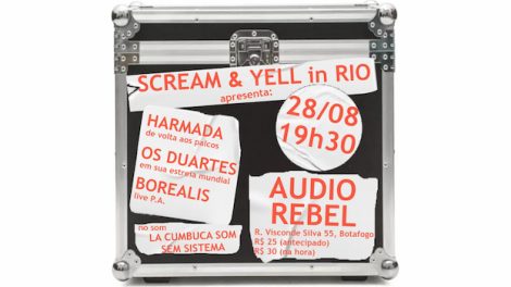Scream & Yell in Rio na Áudio Rebel