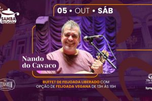 SAMBA & FEIJOADA COM NANDO DO CAVACO NO RIO SCENARIUM