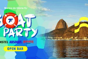 Boat Party - Festa no barco - OPEN BAR - Marina da Glória na Marina da Glória