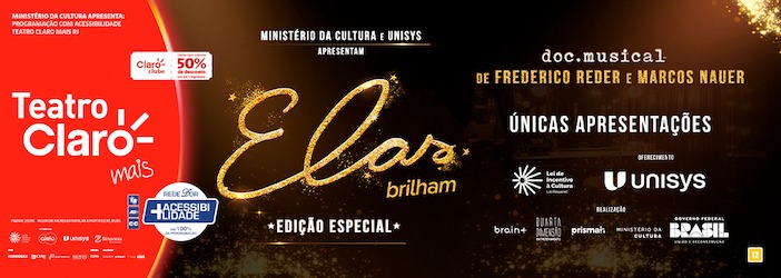 Elas Brilham Edição Especial no TEATRO CLARO RIO