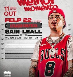 FELP 22 TOUR MELHOR MOMENTO NO FUNDIÇÃO PROGRESSO