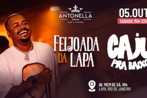 Feijoada da Lapa com Caju Pra Baixo na Antonella